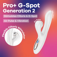 Вакуумный вибратор-кролик Satisfyer Pro+ G-Spot Generation 2 White — Просмотреть изображение 7