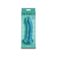 Дилдо NS Novelties Royals - 6&quot; Charlie - Metallic Teal — Просмотреть изображение 4