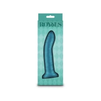 Дилдо NS Novelties Royals - 6&quot; Charlie - Metallic Teal — Переглянути зображення 4