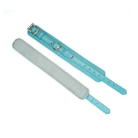 Поножі Liebe Seele Blue Lamb Leather Ankle Cuffs with Velvet Lining — Переглянути зображення 4