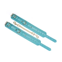 Поножі Liebe Seele Blue Lamb Leather Ankle Cuffs with Velvet Lining — Переглянути зображення 3