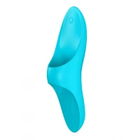 Вібратор на палець Satisfyer Teaser Light Blue — Переглянути зображення 1