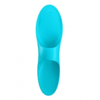Вібратор на палець Satisfyer Teaser Light Blue — Переглянути зображення 4