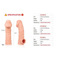 Насадка на член Kokos Cock Sleeve CS 001 M (мятая упаковка!!!) — Просмотреть изображение 6