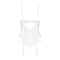 Корсет Obsessive Alissium corset &amp; thong M/L (м'ята упаковка!!!) — Переглянути зображення 8