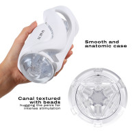 Мастурбатор Dorcel DEEP BLOW WHITE (м'яте паковання!!!) — Переглянути зображення 3