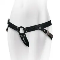 Джинсові трусики для страпона Adrien Lastic - Lastic Strap-on — Просмотреть изображение 1