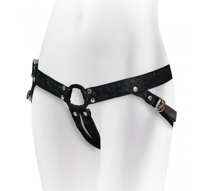 Трусики для страпона Adrien Lastic Strap-ON Harness черные