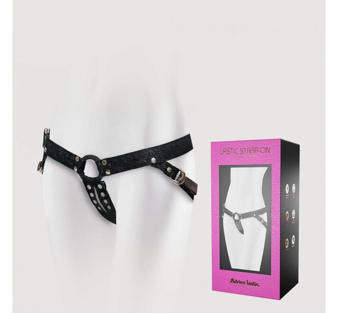 Джинсовые трусики для страпона Adrien Lastic - Lastic Strap-on