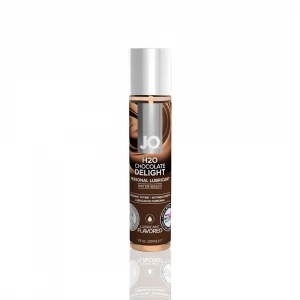 Змазка на водній основі JO H2O — Chocolate Delight (30 мл) без цукру, рослинний гліцерин