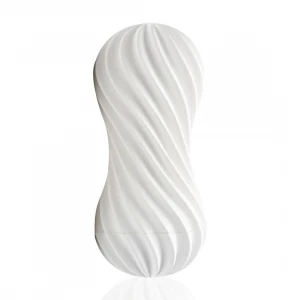 Мастурбатор Tenga Flex Silky White зі змінною інтенсивністю, можна скручувати