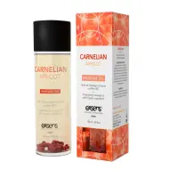 Масажна олія EXSENS Carnelian Apricot (бадьорна з сердоліком) 100мл, натуральна — Переглянути зображення 1