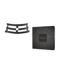 Портупея-пояс Bijoux Indiscrets MAZE - Wide Belt and Restraints Black, екошкіра — Переглянути зображення 2