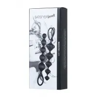 Набір анальних намистин Satisfyer Beads Black, силікон, макс. діаметр 3,3 см та 3,5 см — Переглянути зображення 5