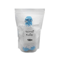 Крафтовое мыло-член с присоской Чистий Кайф Blue size XL, натуральное