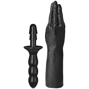 Рука для фістингу Doc Johnson Titanmen The Hand with Vac-U-Lock Compatible Handle, діаметр 6,9 см