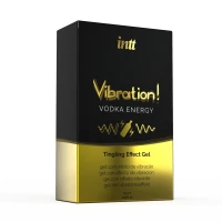 Рідкий вібратор Intt Vibration Vodka (15 мл), густий гель, дуже смачний, діє до 30 хвилин — Переглянути зображення 3