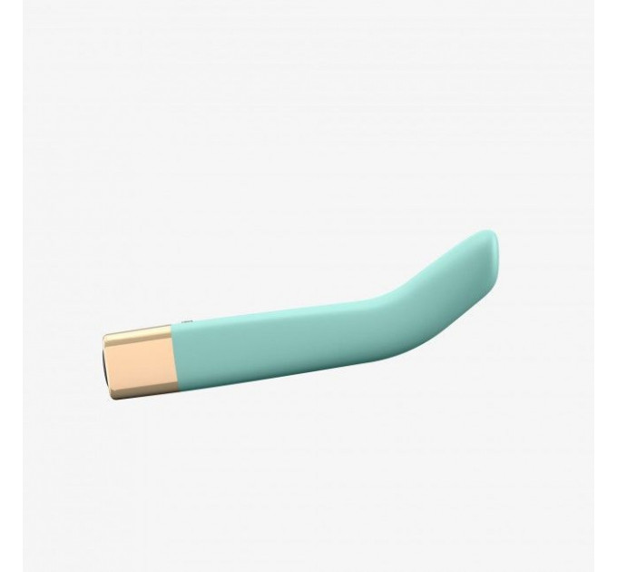 Мощный минивибратор Love To Love Delight Me Menthe с мягким кончиком, 16 режимов работы