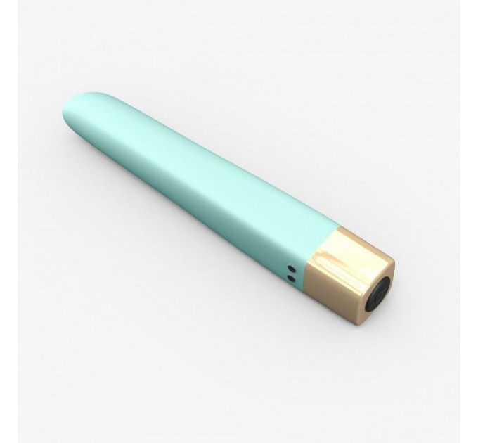 Мощный минивибратор Love To Love Delight Me Menthe с мягким кончиком, 16 режимов работы