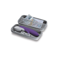 Вибратор-кролик Mystim Danny Divido Purple с глубокой вибрацией, 2 мотора — Просмотреть изображение 9