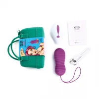 Вагінальні кульки з перлинним масажем FeelzToys Motion Love Balls Foxy з пультом ДК, 7 режимів — Просмотреть изображение 5
