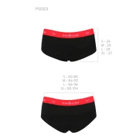Трусики-шортики Passion PS003 PANTIES S, black — Переглянути зображення 6