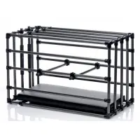 Міцна розбірна клітка для покарань Kennel Adjustable Bondage Cage — Переглянути зображення 1