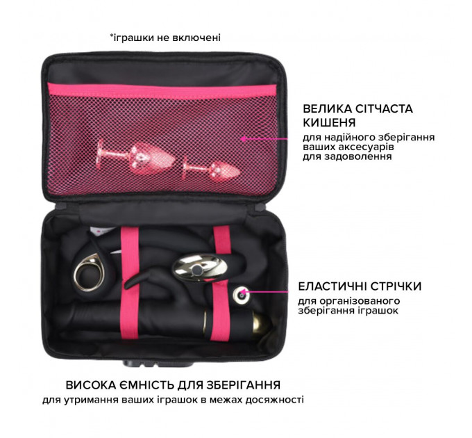 Кейс для іграшок з кодовим замком Dorcel DISCREET BOX