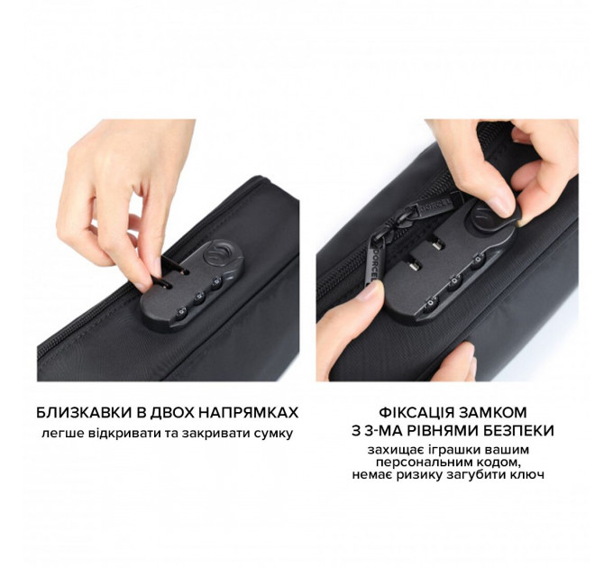 Кейс для іграшок з кодовим замком Dorcel DISCREET BOX