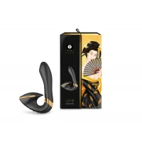 Вагінально-кліторальний вібратор Shunga Soyo Black — Переглянути зображення 12