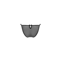 Напівпрозорі трусики з підвіскою Obsessive Ivannes panties black 2XL/3XL, чорні — Переглянути зображення 6