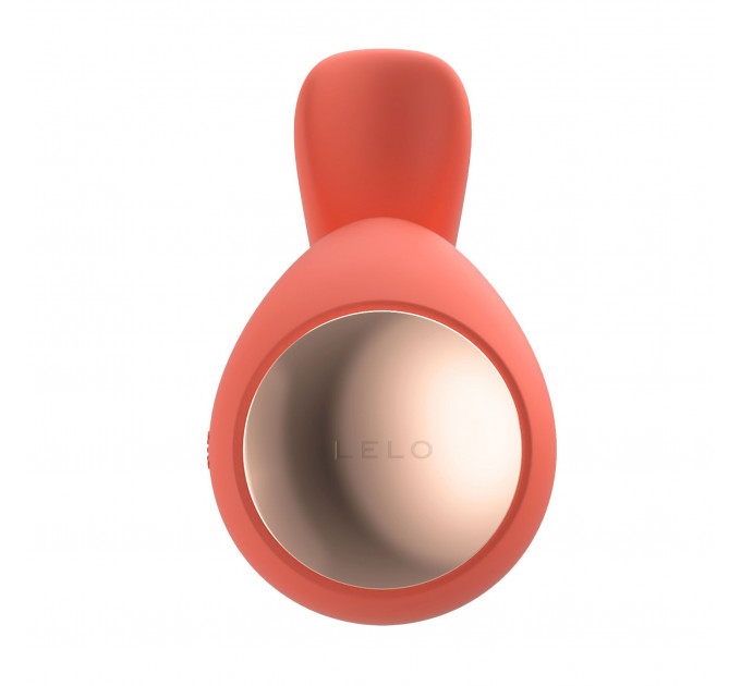 Смарт-вібратор LELO Ida Wave Coral Red, вагінально-кліторальний, технологія WaveMotion, 2 мотори