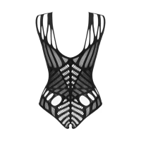 Боді з великими вирізами Obsessive B139 crotchless teddy S/M/L, з доступом — Переглянути зображення 4