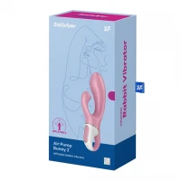 Вібратор-кролик надувний Satisfyer Air Pump Bunny 2 — Просмотреть изображение 8