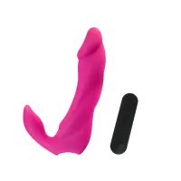 Вибратор вагинально-клиторальный Alive Bifun Pro, Pink, перезаряжаемый — Просмотреть изображение 2