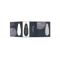 Вакуумний кліторальний стимулятор Womanizer Premium 2 - Black, функції Autopilot та Smart Silence — Переглянути зображення 7
