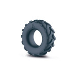 Ерекційне кільце-шина Boners Tire Cock Ring – Grey, внутрішній діаметр 2,5 см