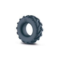 Ерекційне кільце-шина Boners Tire Cock Ring – Grey, внутрішній діаметр 2,5 см