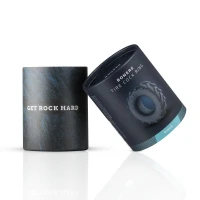 Ерекційне кільце-шина Boners Tire Cock Ring – Grey, внутрішній діаметр 2,5 см — Переглянути зображення 2