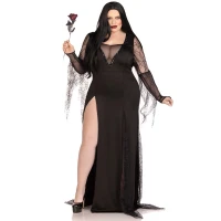 Костюм Мортіші Аддамс Leg Avenue Sexy Spooky Morticia 1X–2X — Переглянути зображення 3