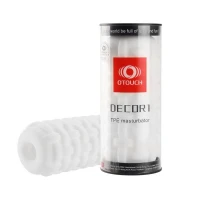 Мастурбатор Otouch DECOR 1-A, потовщений TPE, ефект всмоктування, спіральні виступи — Переглянути зображення 6
