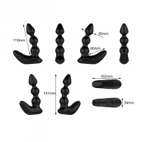 Масажер простати та промежини Nexus Bendz Prostate Edition, 2 мотори, пульт ДК — Переглянути зображення 8