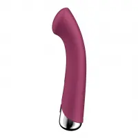 Вібратор з ротацією Satisfyer Spinning G-Spot 1 Red, плоский майданчик для стимуляції точки G — Переглянути зображення 4