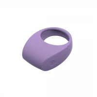 Ерекційне кільце з вібрацією LELO Tor 3 Violet Dusk, керування зі смартфона — Переглянути зображення 3