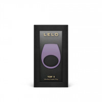 Эрекционное кольцо с вибрацией LELO Tor 3 Violet Dusk, управление со смартфона