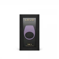Ерекційне кільце з вібрацією LELO Tor 3 Violet Dusk, керування зі смартфона — Переглянути зображення 5