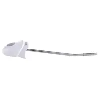 Уретральний зонд LOCKINK SEVANDA Vibrating &amp; E-stim Metal Urethral Sounding - White — Переглянути зображення 3