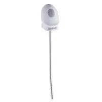 Уретральний зонд LOCKINK SEVANDA Vibrating &amp; E-stim Metal Urethral Sounding - White — Переглянути зображення 1