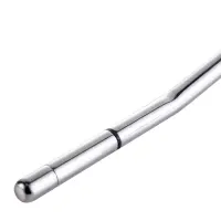 Уретральний зонд LOCKINK SEVANDA Vibrating &amp; E-stim Metal Urethral Sounding - White — Переглянути зображення 5