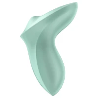 Вібратор для клітора з перлинною стимуляцією Satisfyer Exciterrr Mint, 2 незалежні мотори — Переглянути зображення 4
